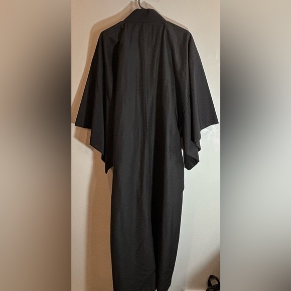 KIMONO Sz XL Pinstripe Lined  Made to Measure Wide Sleeves - Picture 9 of 9